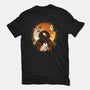 Astromech Night-Womens-Fitted-Tee-dandingeroz