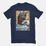 Moving Castle In Japan-Womens-Fitted-Tee-DrMonekers