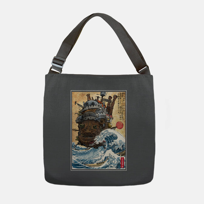 Moving Castle In Japan-None-Adjustable Tote-Bag-DrMonekers