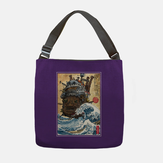 Moving Castle In Japan-None-Adjustable Tote-Bag-DrMonekers