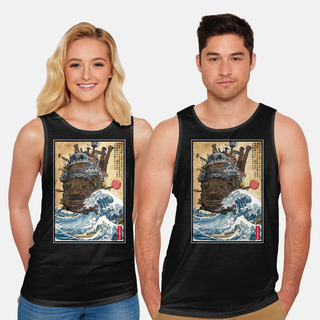 Moving Castle In Japan-Unisex-Basic-Tank-DrMonekers