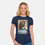 Moving Castle In Japan-Womens-Fitted-Tee-DrMonekers