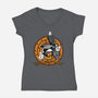 That's All A-Holes-Womens-V-Neck-Tee-demonigote