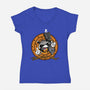 That's All A-Holes-Womens-V-Neck-Tee-demonigote