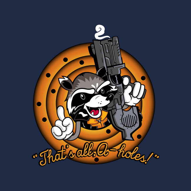 That's All A-Holes-Womens-Fitted-Tee-demonigote