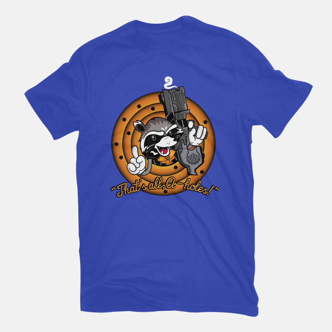 That's All A-Holes-Womens-Fitted-Tee-demonigote