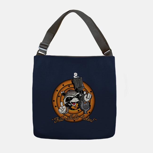 That's All A-Holes-None-Adjustable Tote-Bag-demonigote