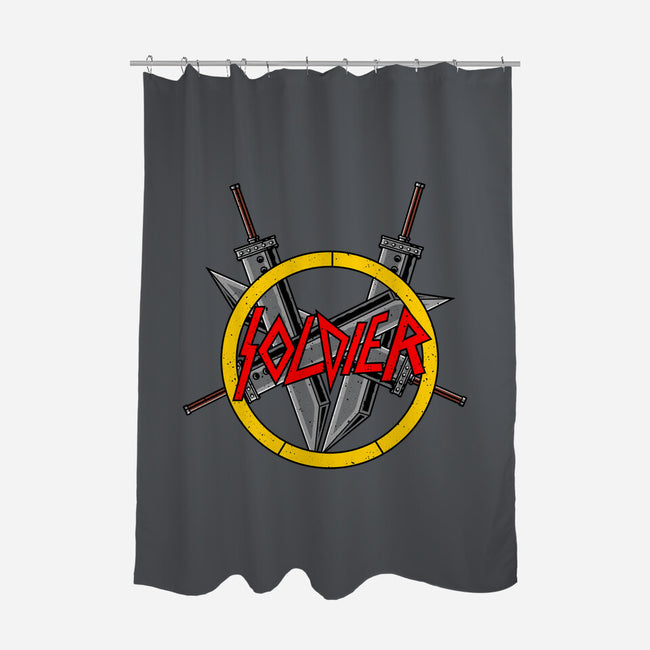 Soldier Slayer-None-Polyester-Shower Curtain-demonigote