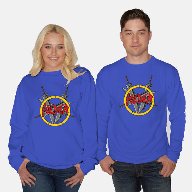 Soldier Slayer-Unisex-Crew Neck-Sweatshirt-demonigote