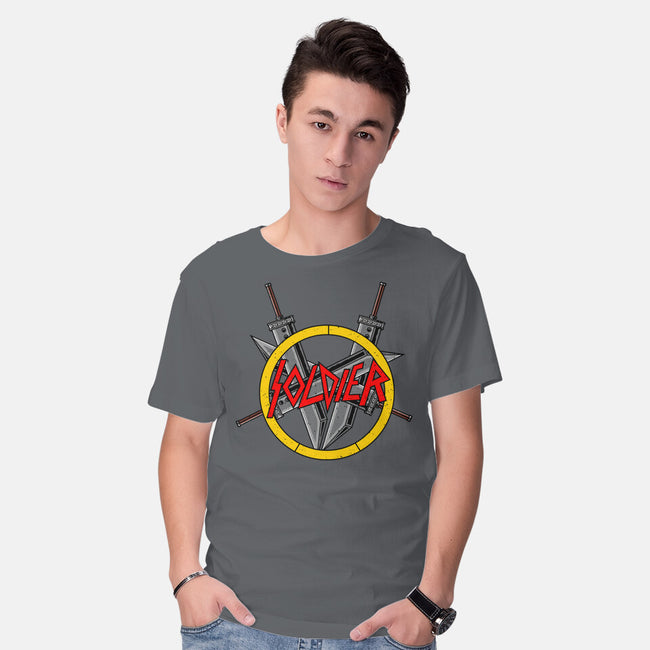 Soldier Slayer-Mens-Basic-Tee-demonigote