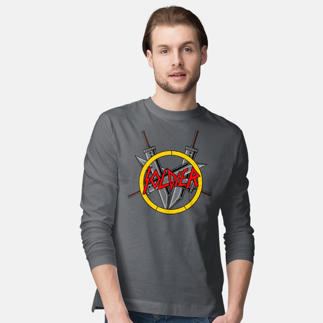 Soldier Slayer-Mens-Long Sleeved-Tee-demonigote