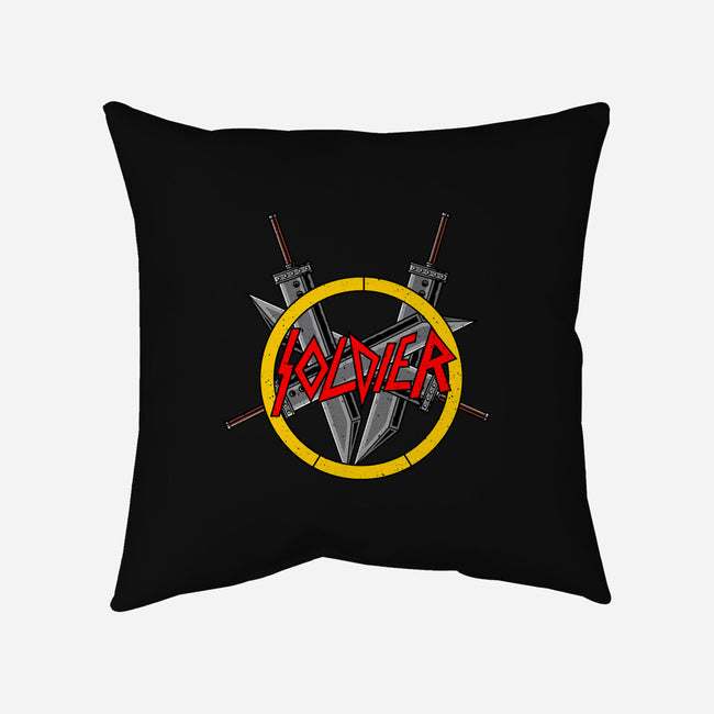 Soldier Slayer-None-Removable Cover w Insert-Throw Pillow-demonigote