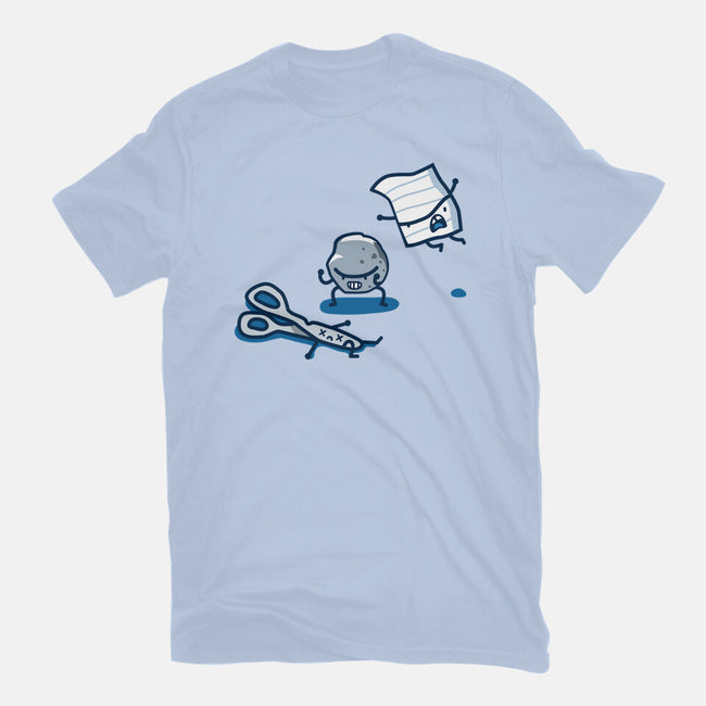 Rock Paper Scissors-Womens-Fitted-Tee-demonigote