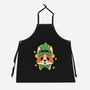 Lucky Corgi-Unisex-Kitchen-Apron-brunopires