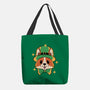 Lucky Corgi-None-Basic Tote-Bag-brunopires