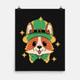 Lucky Corgi-None-Matte-Poster-brunopires