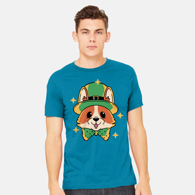 Lucky Corgi-Mens-Heavyweight-Tee-brunopires