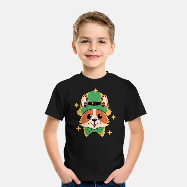 Lucky Corgi-Youth-Basic-Tee-brunopires