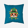 Lucky Corgi-None-Removable Cover w Insert-Throw Pillow-brunopires