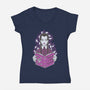 Hated Everyone-Womens-V-Neck-Tee-yumie
