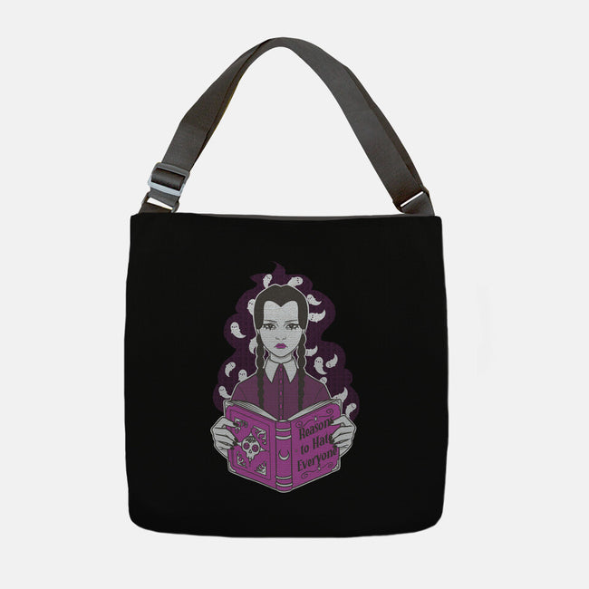 Hated Everyone-None-Adjustable Tote-Bag-yumie