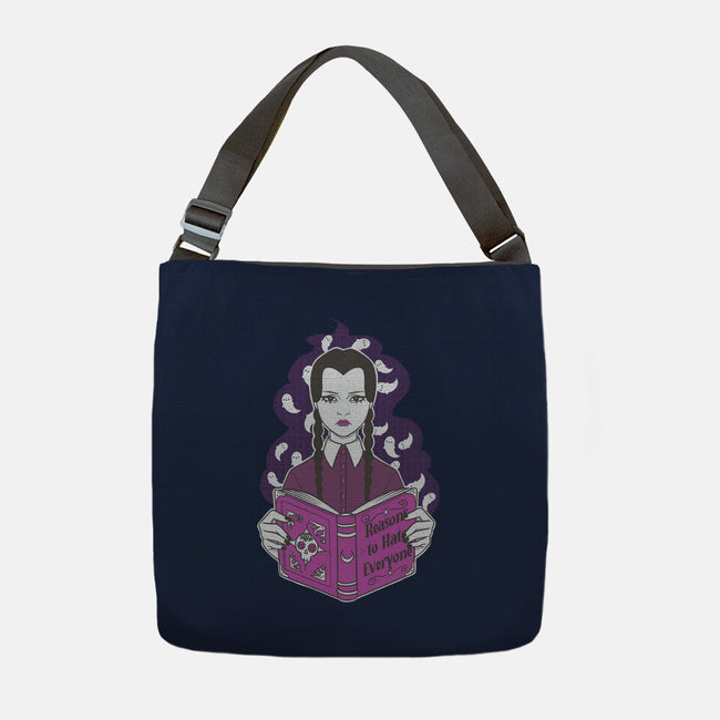 Hated Everyone-None-Adjustable Tote-Bag-yumie