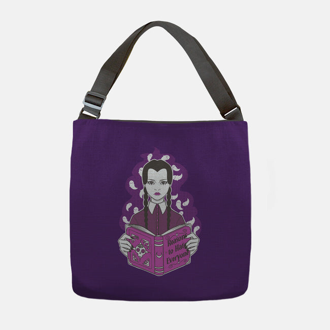 Hated Everyone-None-Adjustable Tote-Bag-yumie