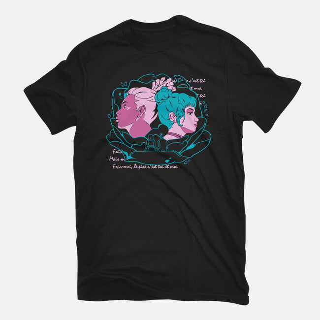 Jinx And Ekko-Womens-Fitted-Tee-yumie