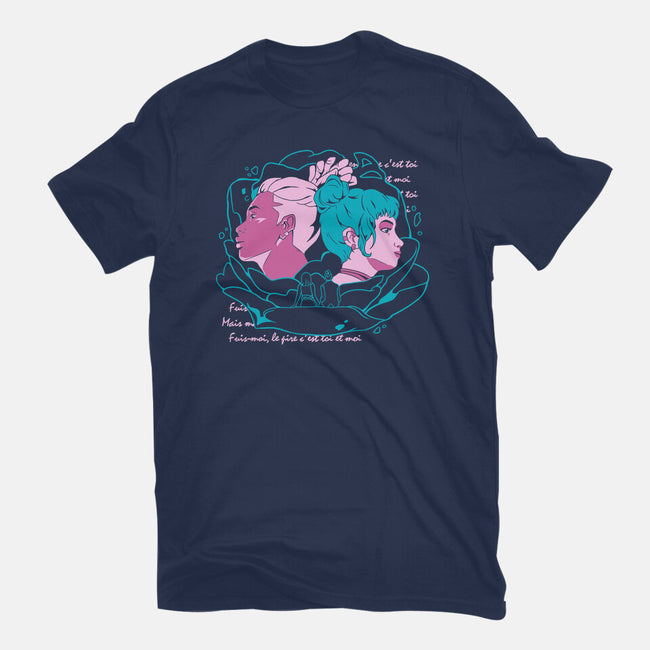Jinx And Ekko-Womens-Fitted-Tee-yumie
