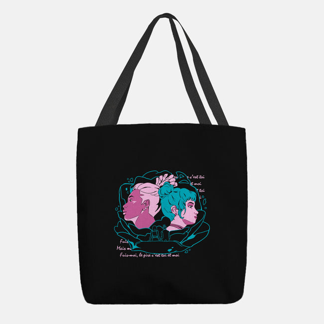 Jinx And Ekko-None-Basic Tote-Bag-yumie