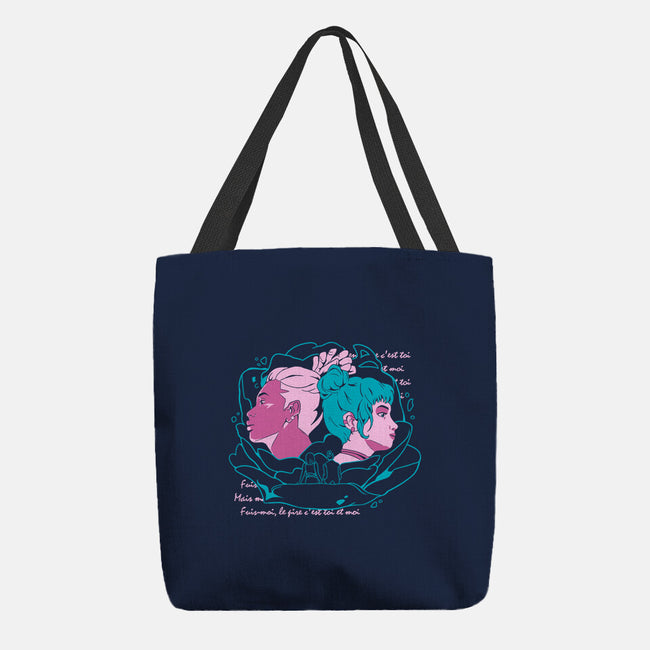 Jinx And Ekko-None-Basic Tote-Bag-yumie