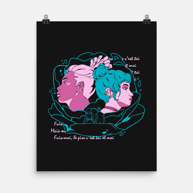 Jinx And Ekko-None-Matte-Poster-yumie