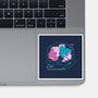 Jinx And Ekko-None-Glossy-Sticker-yumie