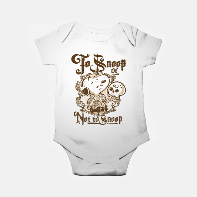 Hamlet Puppy-Baby-Basic-Onesie-demonigote