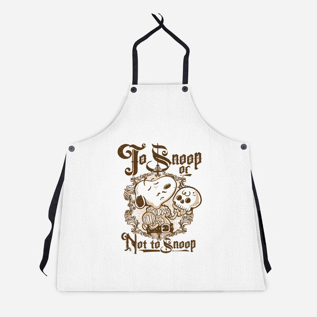 Hamlet Puppy-Unisex-Kitchen-Apron-demonigote