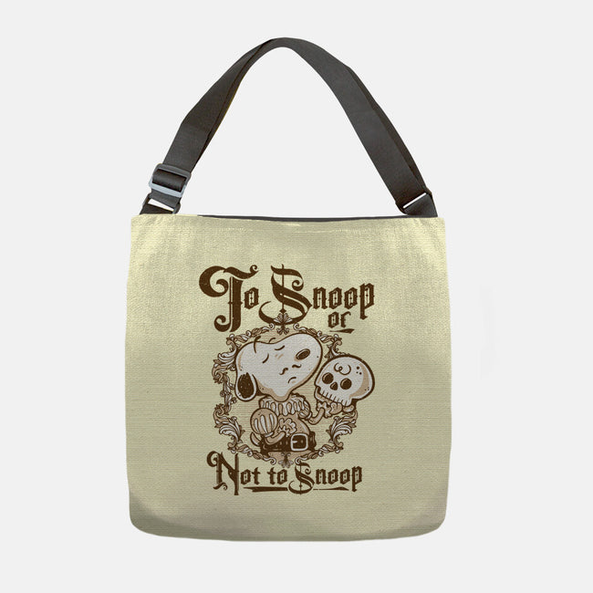 Hamlet Puppy-None-Adjustable Tote-Bag-demonigote