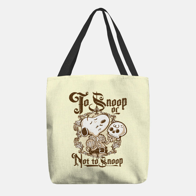 Hamlet Puppy-None-Basic Tote-Bag-demonigote