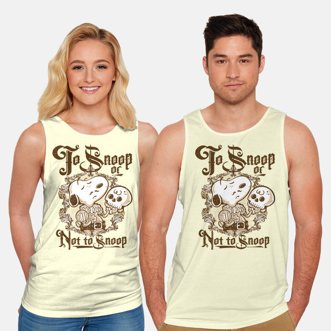 Hamlet Puppy-Unisex-Basic-Tank-demonigote