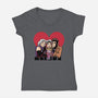 Anna Marie-Womens-V-Neck-Tee-zascanauta