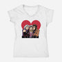 Anna Marie-Womens-V-Neck-Tee-zascanauta
