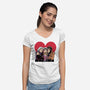 Anna Marie-Womens-V-Neck-Tee-zascanauta