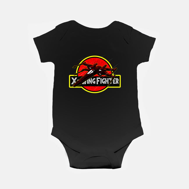 X-Wing Park-Baby-Basic-Onesie-Astrobot Invention