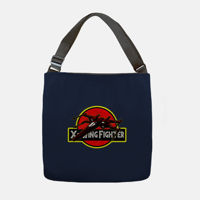 X-Wing Park-None-Adjustable Tote-Bag-Astrobot Invention