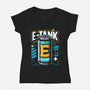 E Energy Drink-Womens-V-Neck-Tee-estudiofitas