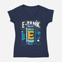 E Energy Drink-Womens-V-Neck-Tee-estudiofitas