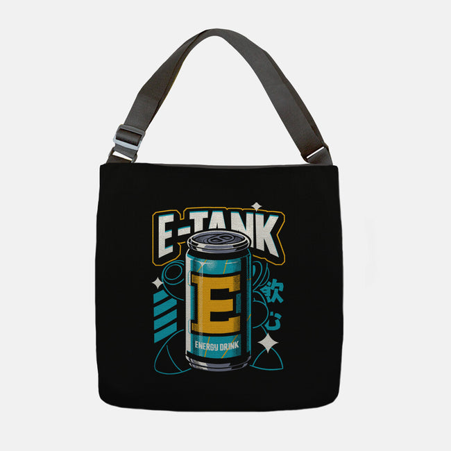 E Energy Drink-None-Adjustable Tote-Bag-estudiofitas