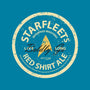Starfleet's Red Shirt Ale-Womens-Fitted-Tee-retrodivision