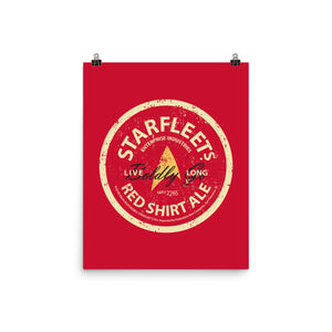Starfleet's Red Shirt Ale