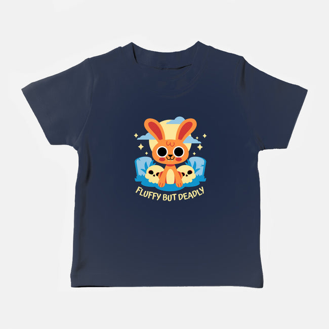 Fluffy But Deadly-Baby-Basic-Tee-FunkVampire