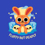 Fluffy But Deadly-Womens-V-Neck-Tee-FunkVampire